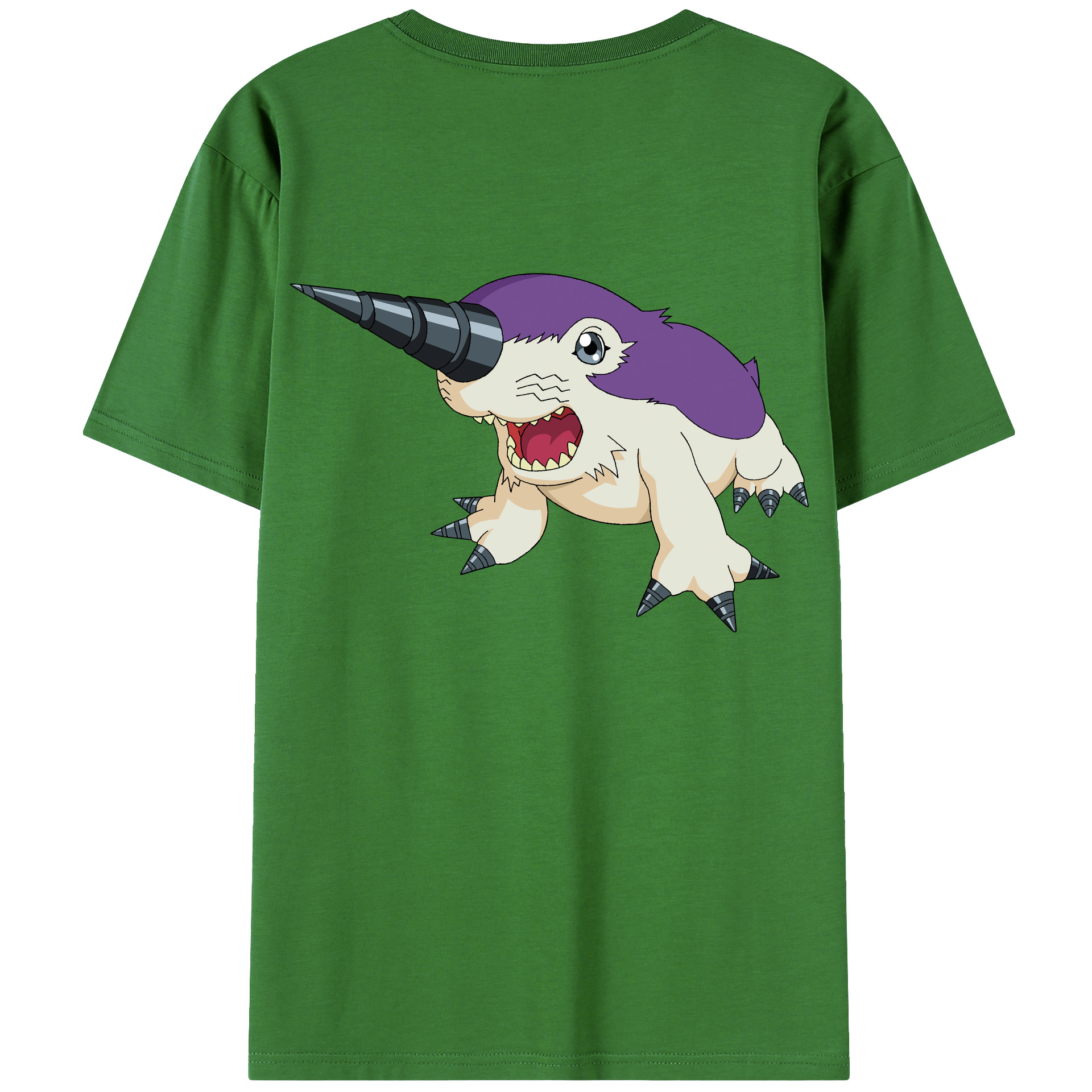 （画像用） Digimon デジタルモンスター/デジモン レディース半袖Tシャツ(バックプリント)
